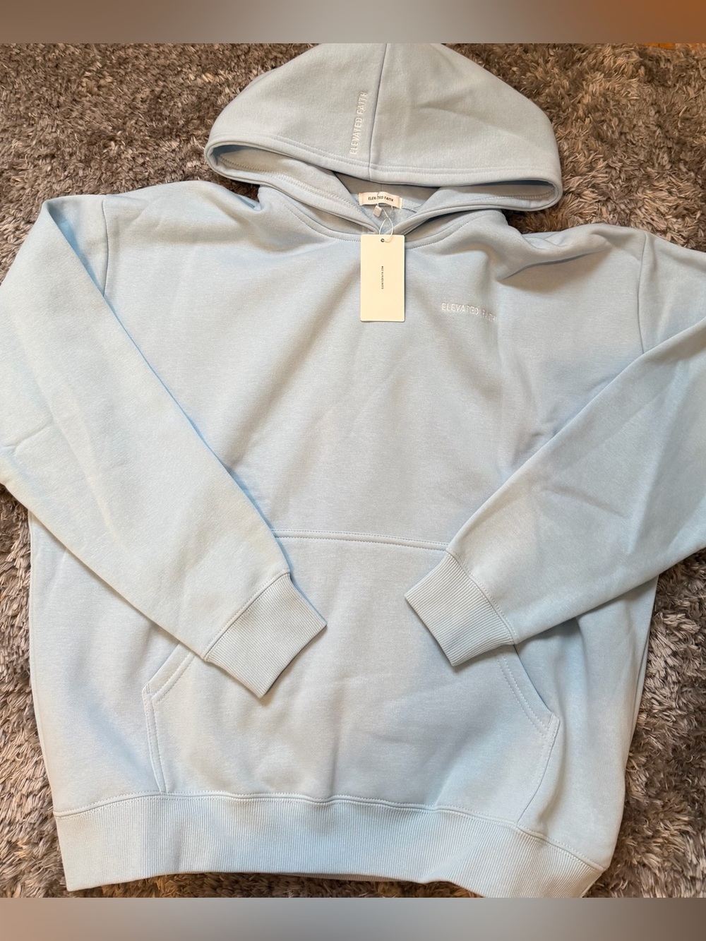 Elevated Faith Hoodie - size medium
